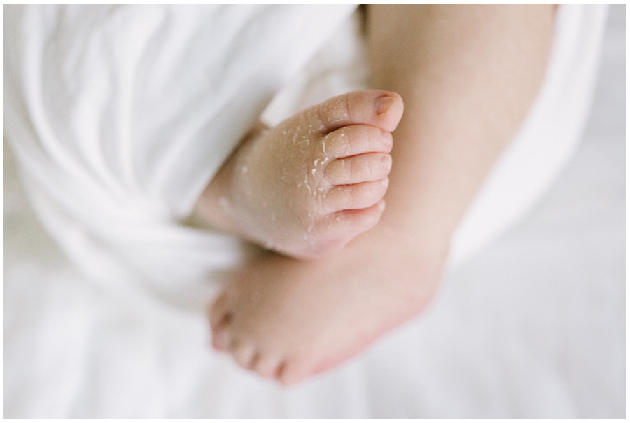 katie ballantine photography, Frederick Maryland Baby and Child Photographer, New Market Maryland Baby Photographer, New Market Maryland Child Photographer, Frederick Maryland family photographer, Frederick Maryland all white studio, baby in white studio photography, frederick newborn photographer, new market maryland newborn photographer, natural posing newborn photography, newborn feet details