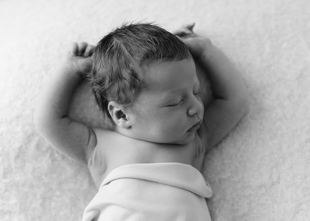 katie ballantine photography, new market maryland, frederick, maryland photographer, newborn studio session, baby boy portraits