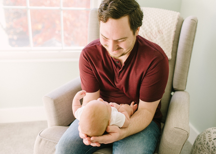 Katie Ballantine Photography. frederick newborn photographer. in home newborn lifestyle session.  new market baby photographer.