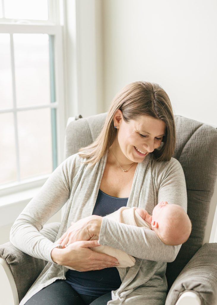 Katie Ballantine Photography. New Market, Frederick, Maryland Newborn Photographer.  In-home newborn session.  