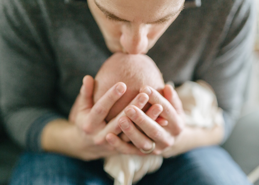 Katie Ballantine Photography. New Market, Frederick, Maryland Newborn Photographer.  In-home newborn session.  