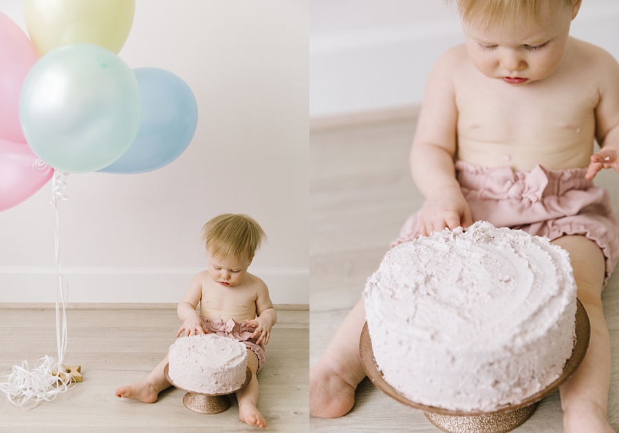 Katie Ballantine Photography.  Frederick Baby and Cake Smash Photographer.  New Market Baby Photographer