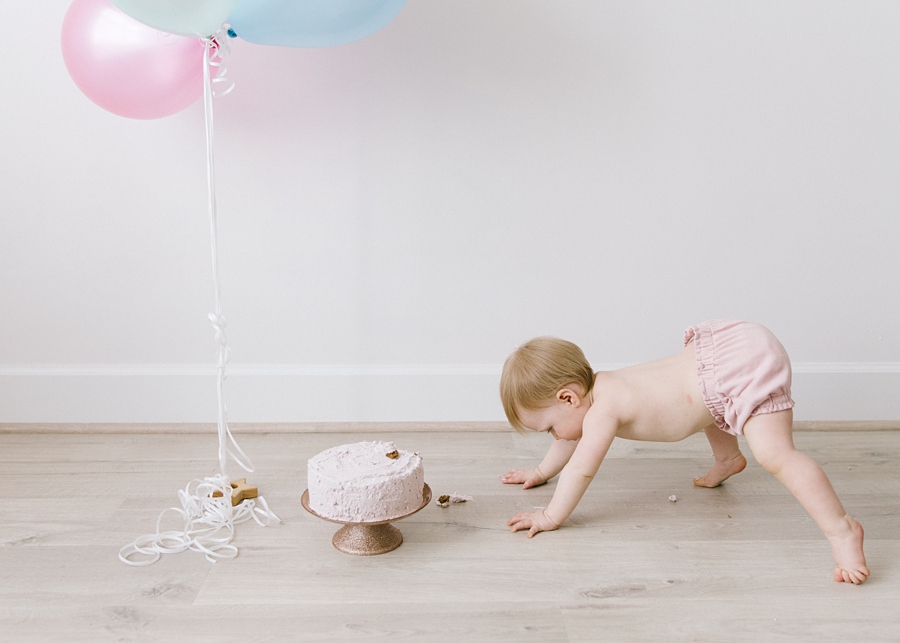 Katie Ballantine Photography.  Frederick Baby and Cake Smash Photographer.  New Market Baby Photographer