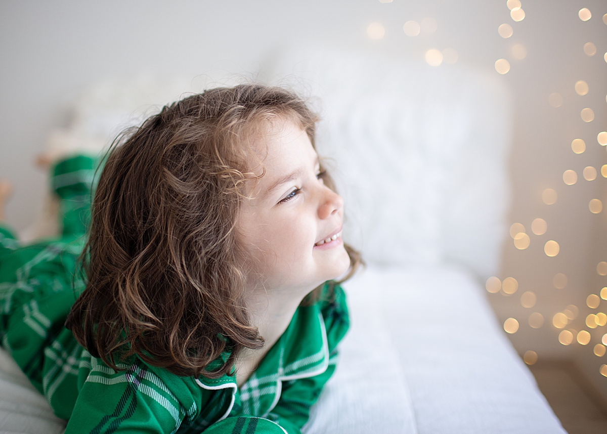 Katie Ballantine Photography. Frederick Maryland Child Photographer. New Market photographer. Frederick Christmas minis. Christmas PJ Mini Sessions Maryland