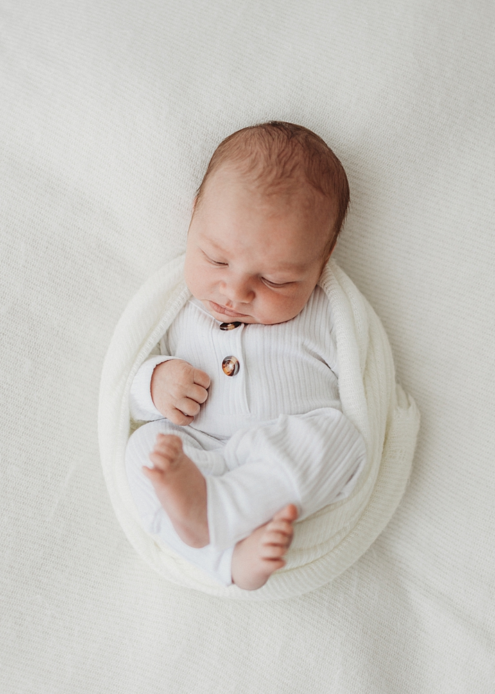 Katie Ballantine Photography. Frederick newborn photographer. New Market baby and newborn photographer. all white studio frederick maryland