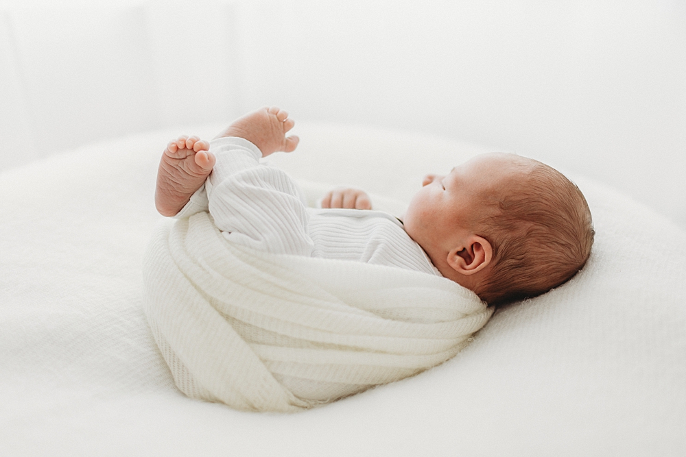 Katie Ballantine Photography. Frederick newborn photographer. New Market baby and newborn photographer. all white studio frederick maryland