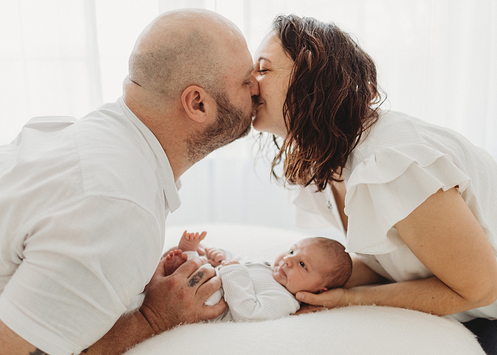 Katie Ballantine Photography. Frederick newborn photographer. New Market baby and newborn photographer. all white studio frederick maryland