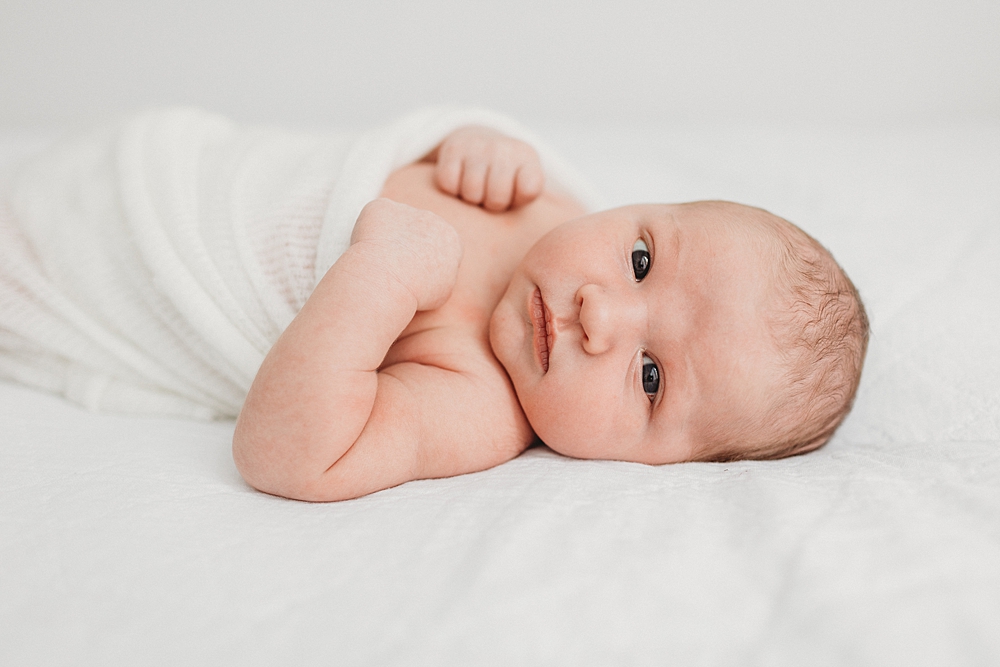 Katie Ballantine Photography. Frederick newborn photographer. New Market baby and newborn photographer. all white studio frederick maryland